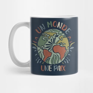 Un Monde Une Paix Mug